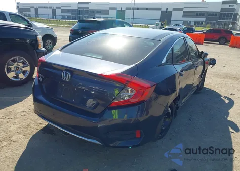 2019 Honda Civic Lx z USA, uszkodzony, nr VIN 19XFC2F62KE033732